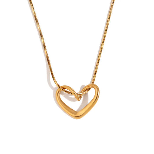 COLLAR CORAZON SECRETO (DORADO)